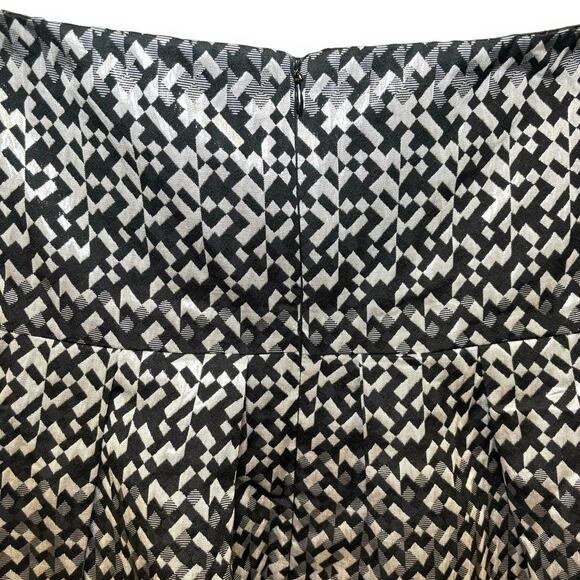 Eva Franco Fifi Dress In Silverado Size 4 Strapless Formal Cocktail Bow Prom - Picture 6 of 10